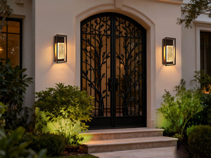 Hành lang đèn lồng IP65 lên dẫn ánh sáng Bắc Âu khách sạn đèn sân thượng xuống ban công sống 5cct và phòng ngủ Đèn tường - Product Image 6