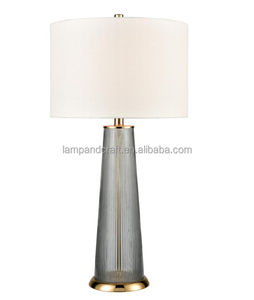 Lámpara de Mesa de Madera con Pantalla de Lino Blanco para el Mercado de EE. UU., Reino Unido y Medio Oriente - Product Image 6