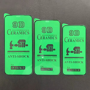 Protecteur d'écran pour iphone, <span class=keywords><strong>film</strong></span> <span class=keywords><strong>en</strong></span> céramique détecteur de choc, 9d, pour Samsung, Xiaomi, Vivo, Oppo - Product Image 1