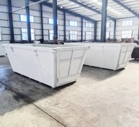 Bennes à déchets en acier de 6 m³ conformes aux normes australiennes, conceptions personnalisées, benne à déchets de 6 m³ avec porte