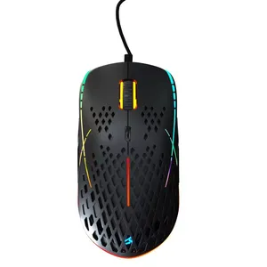 Freenman Latest Private Ultra-light Design RGB Backlight Wired Wireless Mouse Gaming