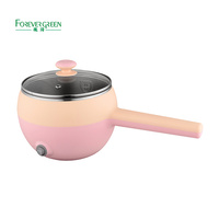 Casserole électrique multifonction miniature à long manche de 1,2 L, design breveté pour la maison