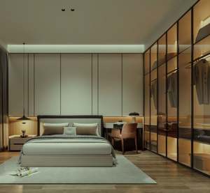 Armario Moderno y Lujoso para Dormitorio Principal, Grande y Personalizado, con Diseño Ecológico para Muebles de Villa y Vestidor - Product Image 6