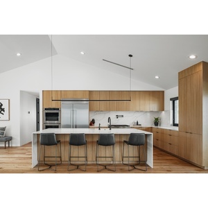 CBMMART Armoires de <span class=keywords><strong>cuisine</strong></span> américaines en placage de bois de chêne blanc Conception de <span class=keywords><strong>cuisine</strong></span> en Chine - Product Image 2