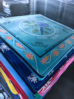 Alas Mahjong Kustom Motif Bunga, Alas Permainan Hiburan Dalam Ruangan