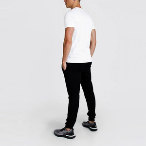 Quick Dry Moisture Wicking Running Workout Short Sleeve Men Gym T shirt High Quality Wholesale Custom Logo Men Gym T Shirts - Product Image 3