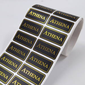 Tùy chỉnh công ty Logo dính Sticker chai và nhãn với tên nhà sản xuất Cảm ơn bạn đã mua hàng của bạn tấm - Product Image 3