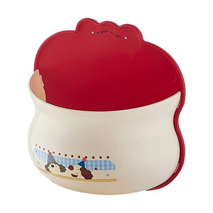 Wall Mounted Storage Box White Red Polygon Shape No Lid For Bathroom Bedroom Living Room Toothbrush Scissors General Use - Product Image 5