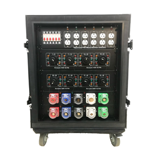 Distributeur de puissance Delixi 54 canaux de haute qualité, adapté pour 8 prises Socapex 220V 19 broches et 6 prises 110V. - Product Image 1