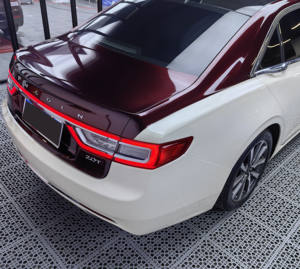 PET Super Gloss Car Wraps vinile rosa nera di vendita calda - Product Image 5