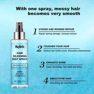 Yeni toptan özel etiket yumuşatma ve besleyici parlak saç serigrafi Mist sprey nem ve parlaklık sağlar - Product Image 2