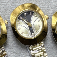 Nouvelle Montre à Quartz Originale pour Homme en Or, Bracelet en Acier Inoxydable de 18 mm, Affichage Analogique Unique, Boîtier en Alliage de Luxe, Verre