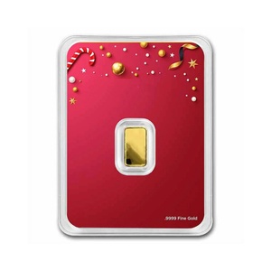 Barreau d'or inviolable sous blister, 1/2 gramme, pureté .9999, carte d'authenticité, métal précieux, emballage sécurisé (métal non inclus) - Product Image 5