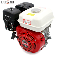 Mesin Bensin Mini 4 Tak Silinder Tunggal Pendingin Paksa 196Cc 6.5Hp 152F
