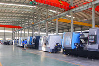 Tour CNC à banc incliné robuste DL TCK700, centre d'usinage 3 axes avec commande FANUC, broche simple