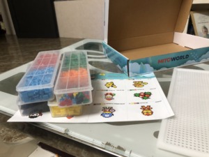 1400+ Pieces Creative Pixel Mosaic Pegboard Puzzle <b>Educational</b> <b>Toy</b> Building Blocks Early Learning HALO OEM ODM - Product Image 3