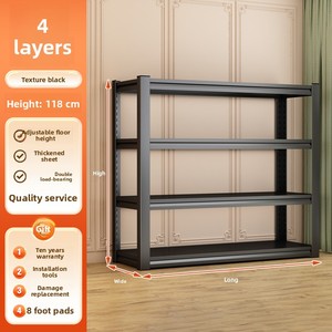 Scaffale in Acciaio a Più Piani per Uso Domestico, Espositore per Supermercati, Organizzatore per Balcone e Oggetti Vari, per Set da Ristorante, Nuovo - Product Image 3