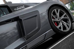 Kit carrosserie en fibre <span class=keywords><strong>de</strong></span> carbone pour <span class=keywords><strong>Audi</strong></span> <span class=keywords><strong>R8</strong></span>, lèvre avant en fibre <span class=keywords><strong>de</strong></span> carbone, diffuseur, spoiler, capot, prise d'air latérale - Product Image 6