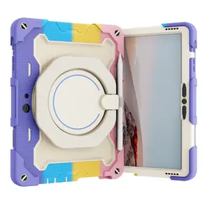 Armure étui pour tablette 360 Rotation enfants Portable PC étui en Silicone pour Huawei Nova 9 10 Se housse pour Pad Air4