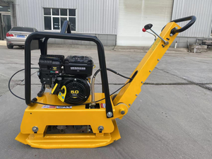 Compacteur à plaques vibrantes de haute qualité 160 kg, moteur 5,5 CV, à haut rendement pour la construction routière - Product Image 4