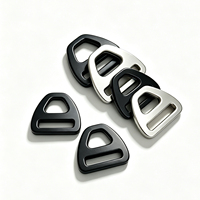 Boucle triangulaire en aluminium aéronautique robuste, anodisée, antidérapante, avec glissière à trois voies pour l'ajustement des sangles de sac à dos