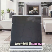 Layar LCD persegi TFT 33 inci resolusi 1920*1920 mesin iklan untuk dinding video & papan Digital