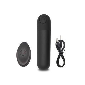 <span class=keywords><strong>Vibrator</strong></span> Mini Bentuk Peluru Kepala Bulat Nirkabel OEM 10 Frekuensi, Kepala Pipih Mini, Getaran Kuat, Telur Getar Mini untuk Wanita - Product Image 1