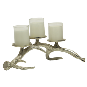 Silver Finished Designer Base <b>Candle</b> <b>Holder</b> For Home Wedding Party <b>Candle</b> <b>Holder</b> For Indoor And <b>Outdoor</b> Home Interior - Product Image 3