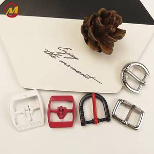 <b>Metal</b> <b>roller</b> double-rod buckle, box strap, dog collar, shoe hardware, zinc alloy, brass, customizable - Product Image 4