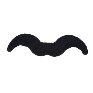 Set de Monocel y Bigote Guirca, Accesorio de Disfraz de Halloween, Adhesivo, Unisex - Product Image 3