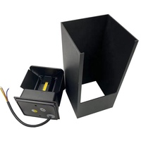 Lampu lanskap 12W 20cm, untuk dekorasi rumah Hotel taman luar ruangan, lampu dinding LED mewah, lampu dinding eksterior dalam permintaan besar