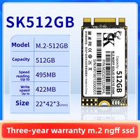 Penjualan Langsung Pabrik NGFF M.2 Solid State Drive 80GB-160GB SATA 3.0 Ukuran 2242 Internal Laptop Kecepatan Baca/Tulis 501-600MB/s Baru