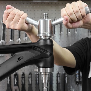 Outil de pressage professionnel pour boîtier de pédalier de vélo, 3,4 kg, robuste, en acier inoxydable de précision, pour <span class=keywords><strong>atelier</strong></span>, modèle TS-HST-06 - Product Image 1