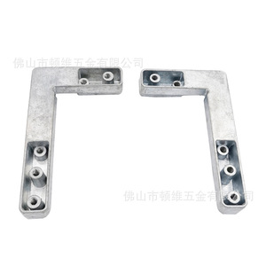 Soportes de Esquina de Aluminio Autonomy de 87.5mm de Longitud para Conectores de Herrajes de Puertas y Ventanas de Gabinetes - Product Image 3