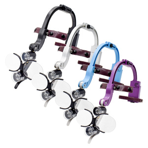 Lupa dental inalámbrica con luz frontal de 2.5X 3.5X a color para cirugía, proveedor de fábrica - Product Image 1