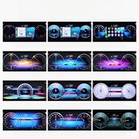 Panel Instrumen Digital LCD YZ untuk Mercedes-Benz ML/GL/GLE/GLS, Speedometer, Interior Mobil, Carplay