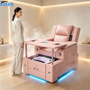 Professional Best Luxury Modern Lounge Manicure Foot Spa Reclining Electric Massage Beauty Pedicure Sofa <b>Chair</b> For Nail Salon - Product Image 1