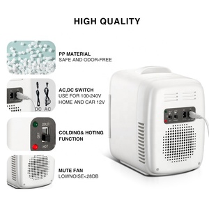 Réfrigérateurs de voiture 24v Gadgets <span class=keywords><strong>Mini</strong></span> réfrigérateur <span class=keywords><strong>Peltier</strong></span> alimenté par batterie 4L Glacière électrique Usb Portable Congélateur Réfrigérateur - Product Image 6