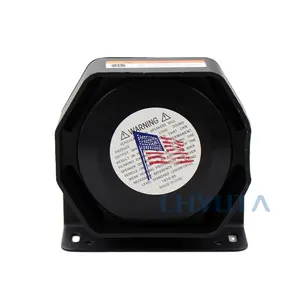 Speaker Sirene Ramping Klakson Alarm 100W 200W Pengeras Suara Mobil Mini Pengeras Suara Daya Linear Sirene Mobil Darurat