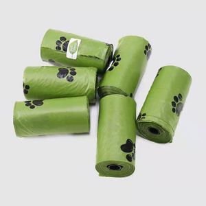 Wholesale Eco-Friendly High Quality Custom Biodegradable <b>Compostable</b> Reusable EPI Plastic Pet Dog Poop Waste Bags - Product Image 1