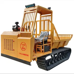 High Ground Clearance 3 Tonnen Lader Crawler Mini Tracked Dumper für die Lieferung von Schlamm straßen