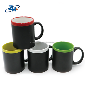 Tasses <span class=keywords><strong>de</strong></span> Noël en céramique, fabrication sur mesure, nouveaux produits à succès, <span class=keywords><strong>mug</strong></span> en céramique noir mat pour craie, <span class=keywords><strong>mug</strong></span> à thé <span class=keywords><strong>pas</strong></span> <span class=keywords><strong>cher</strong></span> - Product Image 3