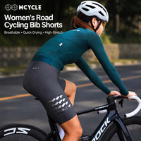 Cuissard de cyclisme pour femme Mcycle, respirant, séchage rapide, anti-UV, grandes tailles, personnalisable, OEM, vente en gros, MOQ 10 pièces, pour vélo de route
