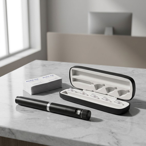 Custom Logo Reusable V1 V2 V3 V4 Auto Dosing Insulin <b>Pen</b> for 3ml Injection Cartridge Box Packing Accessory Metal <b>Refillable</b> - Product Image 2