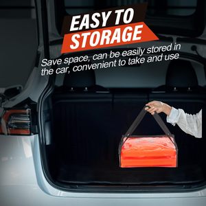 CITICITY 2 Pack 18 Inch Collapsible Traffic Safety Cones, Multi-Purpose Pop-up Cones with Reflective Collar for Road Safety - Product Image 2