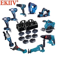 Litfen — outils électriques de haute qualité, lxt1500, 20 pièces, kit de combo 18v, sans fil