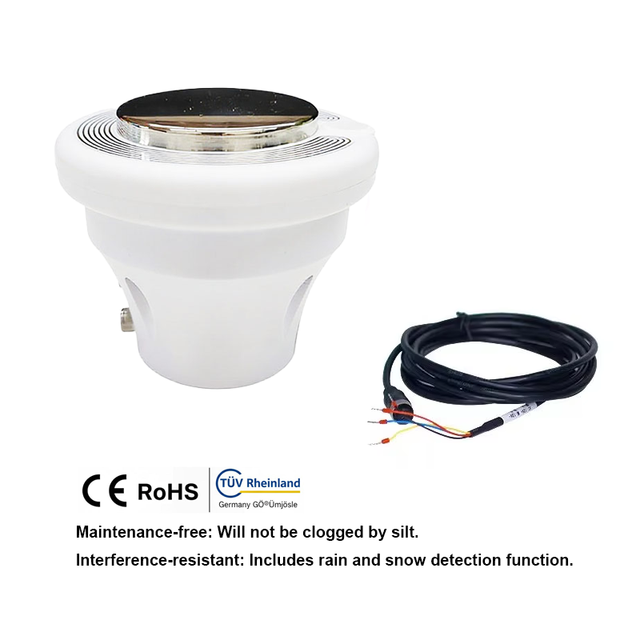 Rs485 Wifi Gprs Mini Maintenance-Free Piezoelectric Rain Gauge Automatic Rainfall Sensor Weather Station with 4G MQTT Protocol