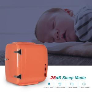 Mini nevera de oro rosa electrónica automática otros refrigeradores compactos Bebidas frías Para el hogar refrigeradores de 12 voltios - Product Image 5