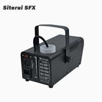 Machine à brouillard SITERUI 400W, mini machine à fumée pour mariage, maison, DJ, soirées, AC110-220V, électrique/manuelle/à télécommande