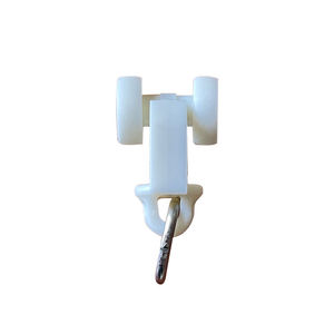 Vente directe usine : Rails de rideaux écologiques de bonne qualité, glisseurs blancs - Product Image 3